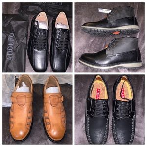 New, Lot of 4, Size 8, Pairs of shoes. Hawke & Co, Solo, Adolfo & Franco Vanucci